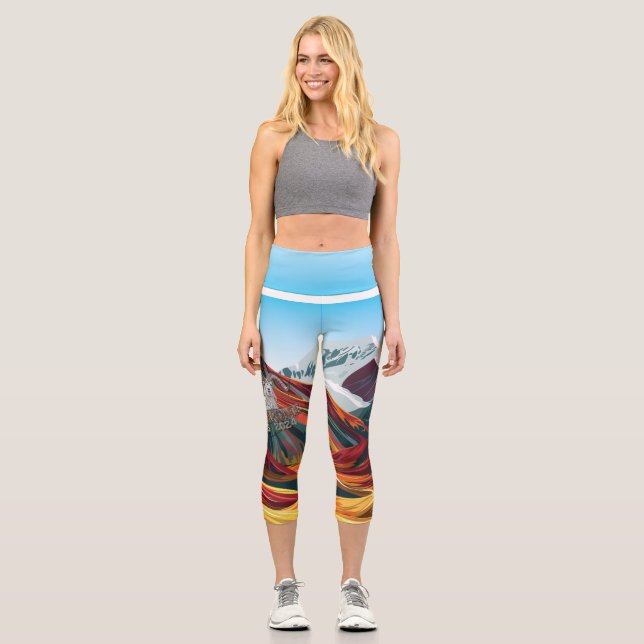 Leggings Capri Capris policromo (Anverso)