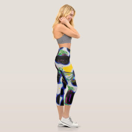 Leggings Capri Capris "pura y contemporánea" de alto deseo