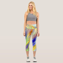 Capris, un diseño abstracto de moda multicolor