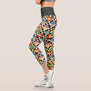 Leggings Capri Caracteres LOONEY TUNES™ en negro y blanco