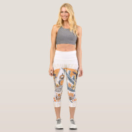 Leggings Capri Casa inquieta y embrujada