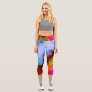 Leggings Capri Cascada acuática, naturaleza 2