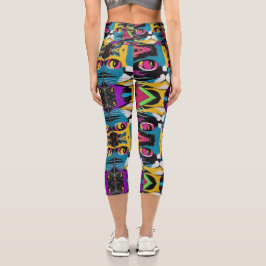 Leggings Capri Catatonios Capris de alto deseo