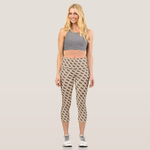 Leggings Capri Cebra de punto de polka