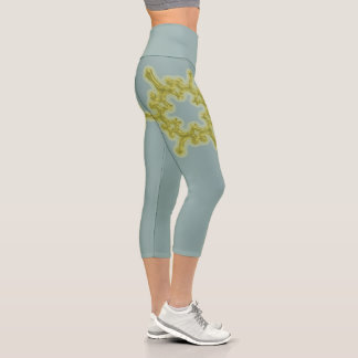 Leggings Capri Celestial Pulse of the Sunforge