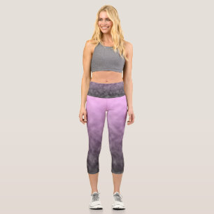 Leggings Capri Ceniza Lila