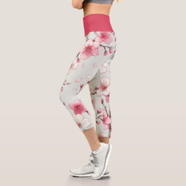Leggings Capri Cerezo en flor