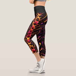 Leggings Capri Chocolate Fuge & Caramel Spallter