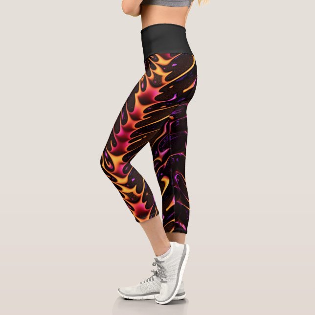 Leggings Capri Chocolate Fuge & Caramel Spallter (Izquierda)