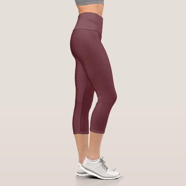Leggings Capri Chroma Textura - Leyendas Capri De Alto Desgaste (Derecha)