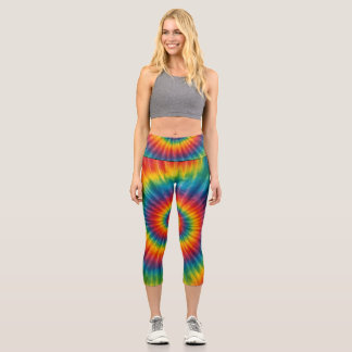 Leggings Capri Chromatic Vortex