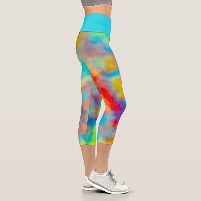 Leggings Capri Cielo arcoiris (Derecha)