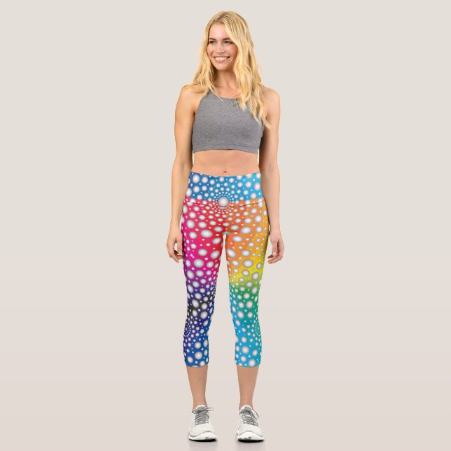 Leggings Capri Círculos Mandala 2 (Anverso)