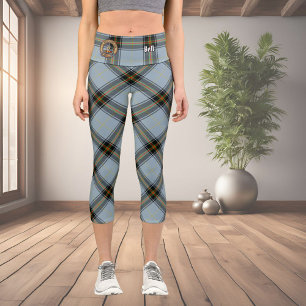 Leggings Capri Clan Bell Tartan