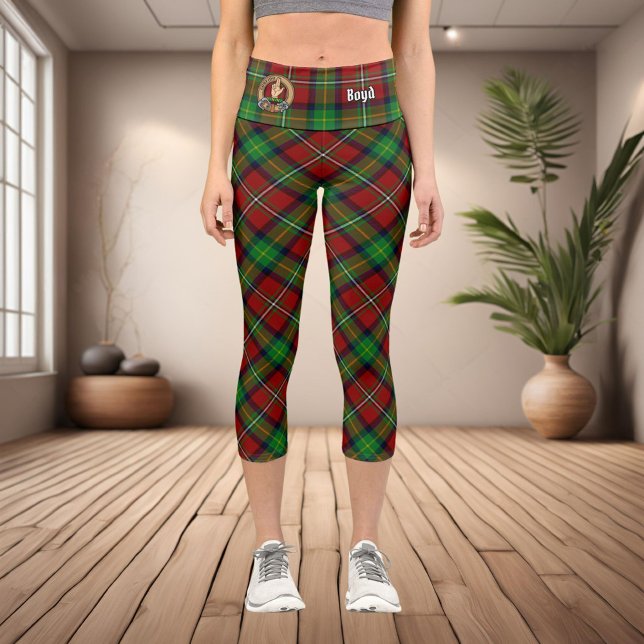 Leggings Capri Clan Boyd Tartan (Subido por el creador)