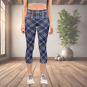 Leggings Capri Clan Clark Tartan
