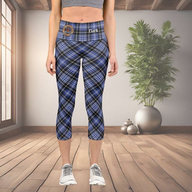 Leggings Capri Clan Clark Tartan (Subido por el creador)
