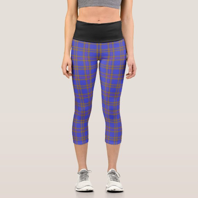Leggings Capri Clan clásico Elliot Tartan Plaid (Anverso)