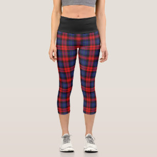 Leggings Capri Clan clásico MacLachlan Tartan Plaid