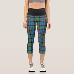 Leggings Capri Clan clásico MacNicol Hunting Tartan Plaid