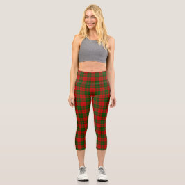 Leggings Capri Clan Drummond Tartan
