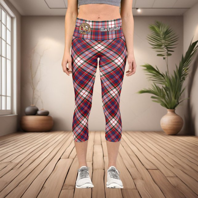 Leggings Capri Clan MacFarlane Vestir Tartán (Subido por el creador)