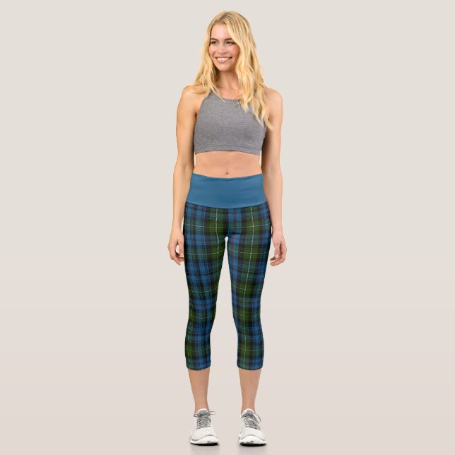 Leggings Capri Clan Mackenzie Tartan Plaid (Anverso)