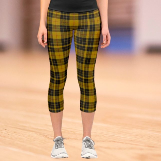 Leggings Capri Clan MacLeod Tartan Plaid (Subido por el creador)