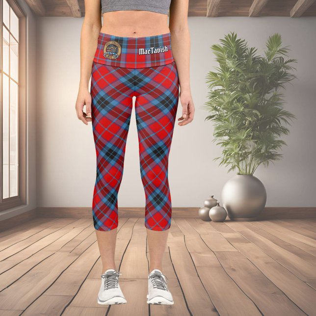 Leggings Capri Clan MacTavish Tartan (Subido por el creador)