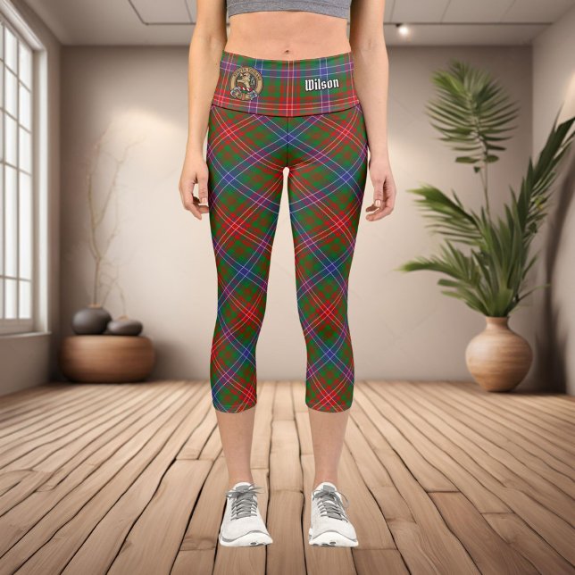 Leggings Capri Clan Wilson Modern Tartán (Subido por el creador)