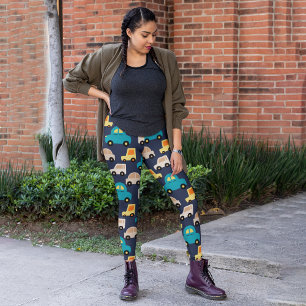 Leggings Capri Coches para niños
