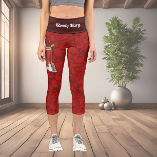 Leggings Capri Cóctel Mary Sangrienta