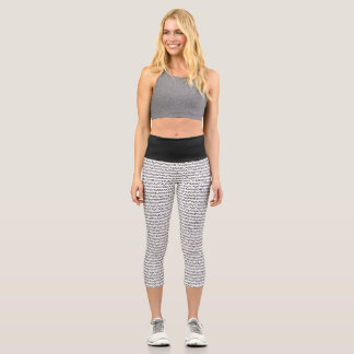 Leggings Capri Codificación loca