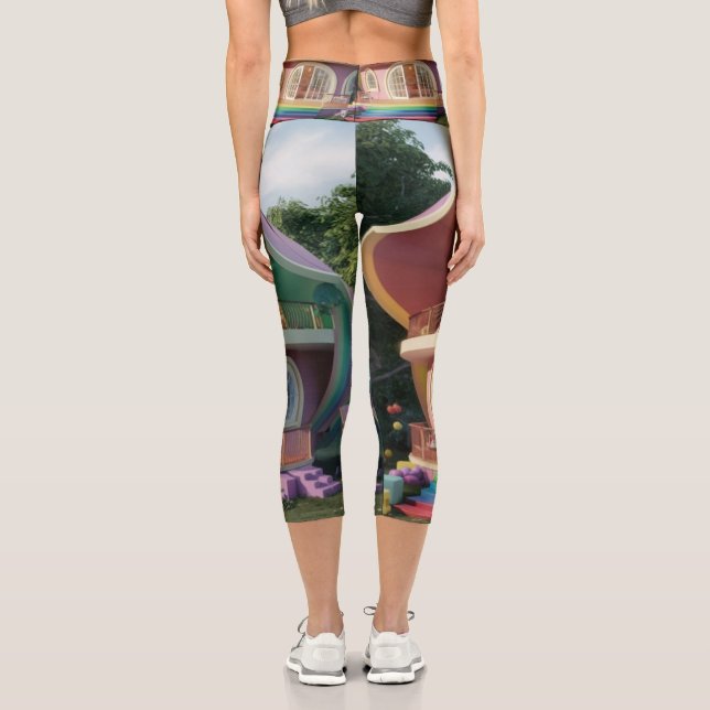 Leggings Capri Colección Dream House (Reverso )