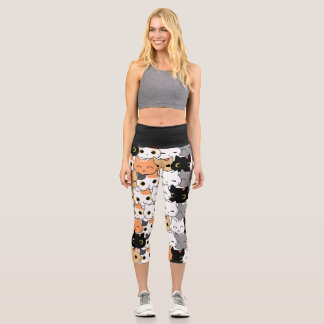 Leggings Capri Coleccionista de Gatos