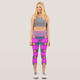Leggings Capri Colibrí