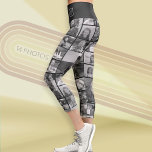 Leggings Capri Collage de 14 Personalizados de fotografía - Monog<br><div class="desc">¡Un diseño loco para añadir tantas fotos como quieras! Usa tus fotos cuadradas o fotos favoritas para hacer un toque divertido para compartir con tus amigos. Una prenda de vestir única que está cubierta por imágenes pequeñas. Para obtener los mejores resultados, recorte todas sus fotos en cuadrados antes de subir...</div>