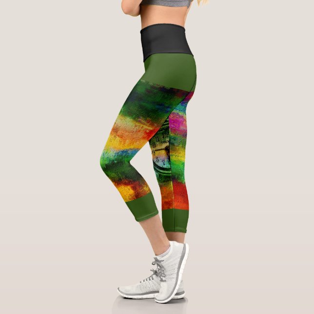 Leggings Capri Color mezclado (Izquierda)