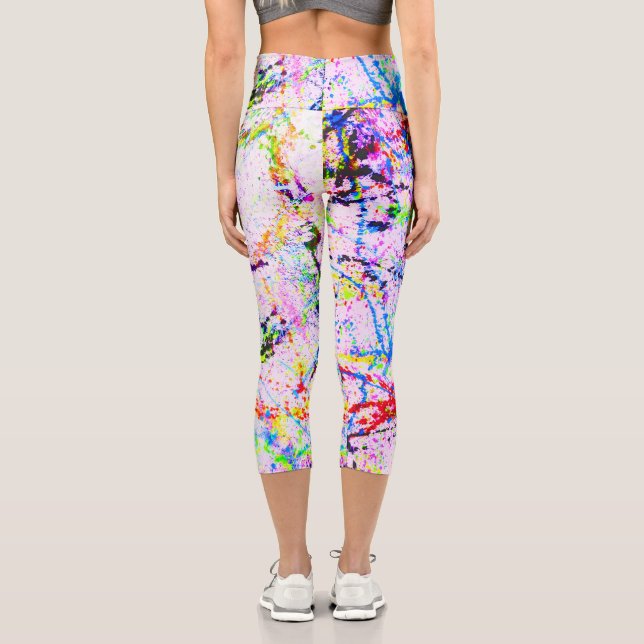 Leggings Capri Colores locos (Reverso )
