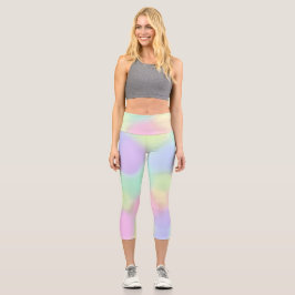 Leggings Capri Colores Pastel