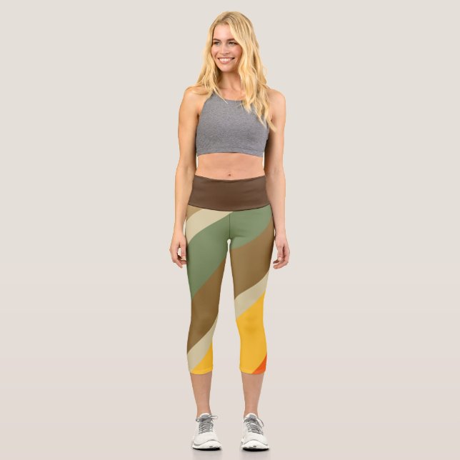 Leggings Capri colorido (Anverso)