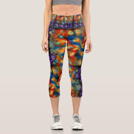 Leggings Capri Colorido