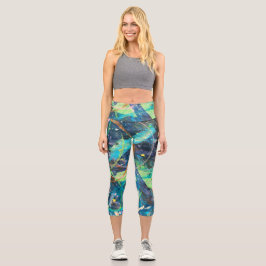 Leggings Capri Colorido