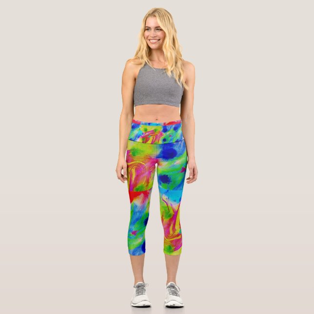 Leggings Capri Colorido (Anverso)