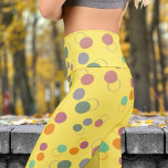 Leggings Capri Colorido patrón de burbujas amarillas Yoga<br><div class="desc">Añade algo de pop a tu estilo Infunde tu armario con alegría y color con estas leggings de Bubbles Capri únicas! Luminosas, divertidas y llenas de personalidad, estas leggings son perfectas para todo, desde entrenamiento intenso hasta desgaste informal relajado. Enciende tu mirada con una vibración lúdica que es tan única...</div>
