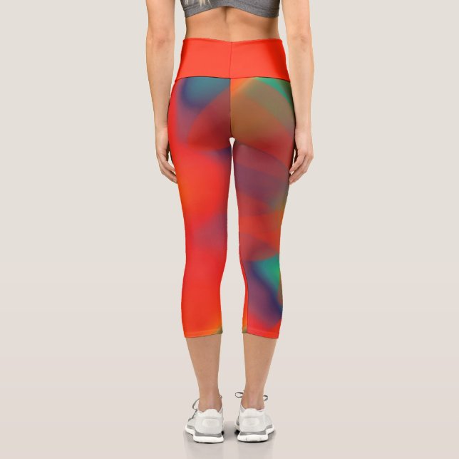Leggings Capri Colorido tinte (Reverso )