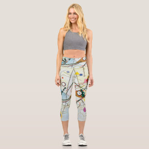 Leggings Capri Composición VIII de Wassily Kandinsky