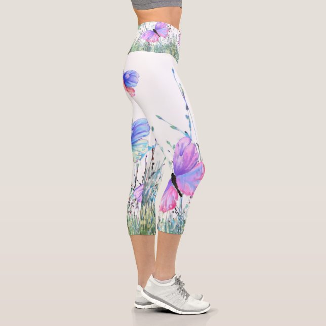Leggings Capri con Mariposas (Derecha)
