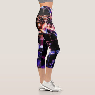 Leggings Capri Conjunto de tambores