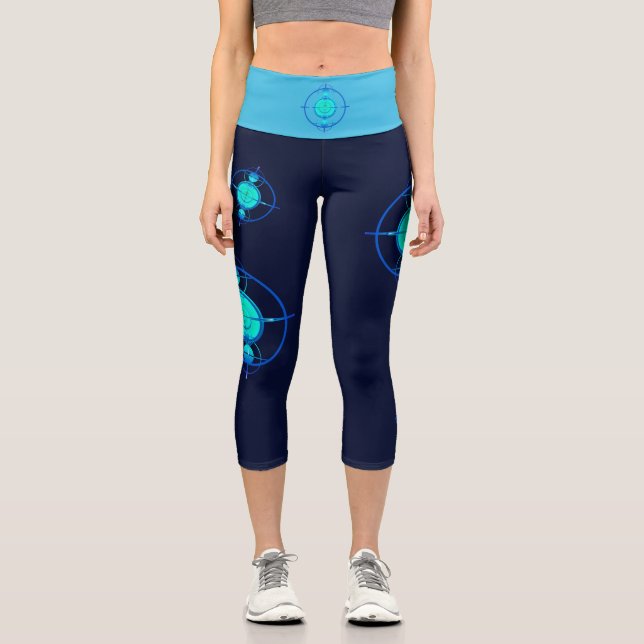 Leggings Capri Connected Minds (Anverso)